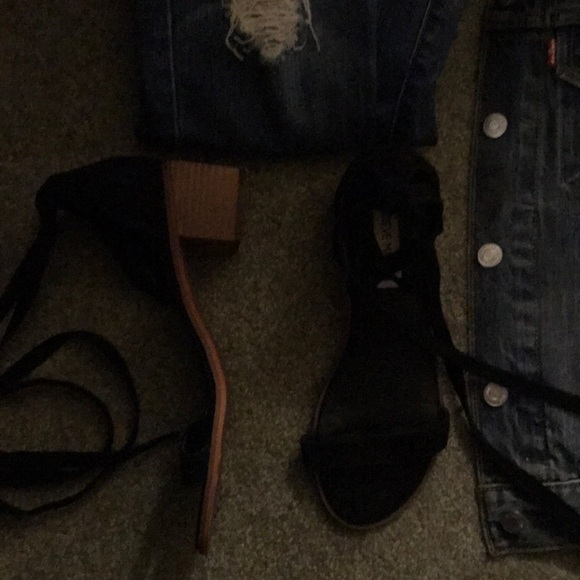 adrianne ankle wrap sandal